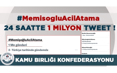 24 SAATTE 1 MİLYON TWEET