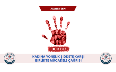 GENEL BAŞKANIMIZIN KADINA YÖNELİK ŞİDDETE KARŞI BİRLİKTE MÜCADELE ÇAĞRISI