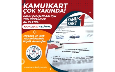 KAMU 1 KART ÇOK YAKINDA 