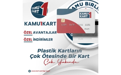 KAMU 1 KART GELİYOR