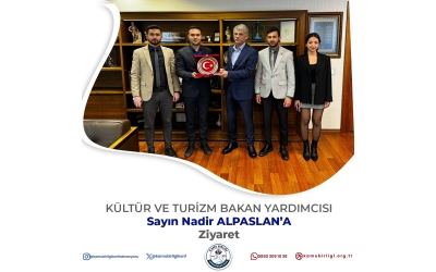 Kültür ve Turizm Bakan Yardımcısı'na Ziyaret