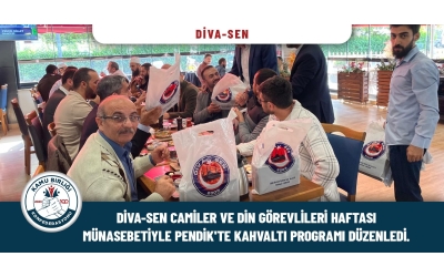 Pendik'te Camiler ve Din Görevlileri Haftası Münasebetiyle Program Düzenlendi