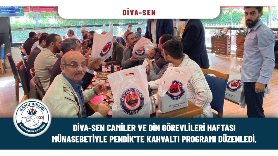 Pendik'te Camiler ve Din Görevlileri Haftası Münasebetiyle Program Düzenlendi