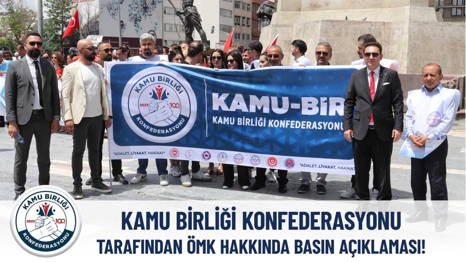 Kamu Birliği Konfederasyonu'na Bağlı Eğitim Sendikaları Öğretmenlik Meslek Kanunu Hakkında Basın Açıklaması Düzenledi!